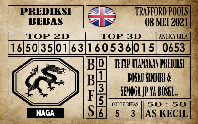 Prediksi Trafford Pools Hari Ini 08 Mei 2021