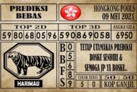 Prediksi Hongkong Pools Hari Ini 09 Mei 2021