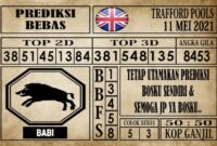 Prediksi Trafford Pools Hari Ini 11 Mei 2021