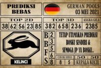 Prediksi Germany Hari Ini 03 Mei 2021
