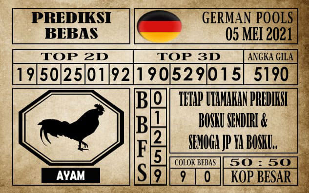 Prediksi Germany Hari Ini 05 Mei 2021