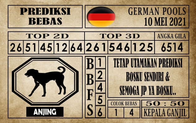 Prediksi Germany Hari Ini 10 Mei 2021
