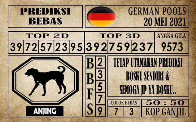 Prediksi Germany Hari Ini 20 Mei 2021