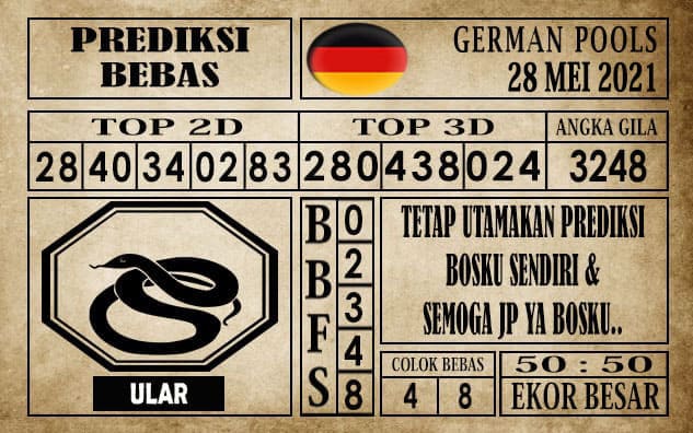 Prediksi Germany Hari Ini 28 Mei 2021