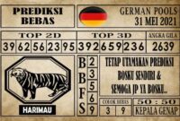 Prediksi Germany Hari Ini 31 Mei 2021