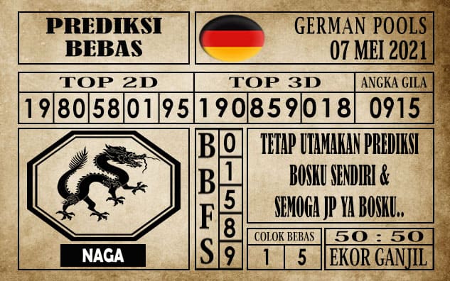 Prediksi Germany Hari Ini 07 Mei 2021