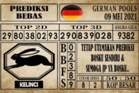 Prediksi Germany Hari Ini 09 Mei 2021