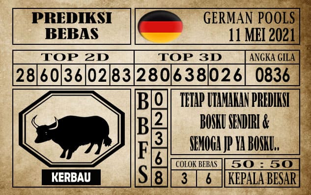 Prediksi Germany Hari Ini 11 Mei 2021