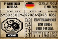 Prediksi Germany Hari Ini 13 Mei 2021