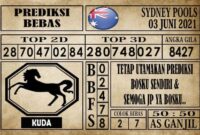 3 Prediksi Sydney Pools Hari ini 03 Juni 2021