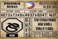 Prediksi Filipina PCSO Hari Ini 03 Juni 2021 Prediksi Filipina PCSO Hari Ini 03 Juni 2021
