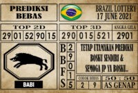 Prediksi Brazil Lottery Hari Ini 17 Juni 2021