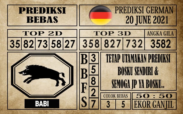 Prediksi Germany Hari Ini 20 Juni 2021