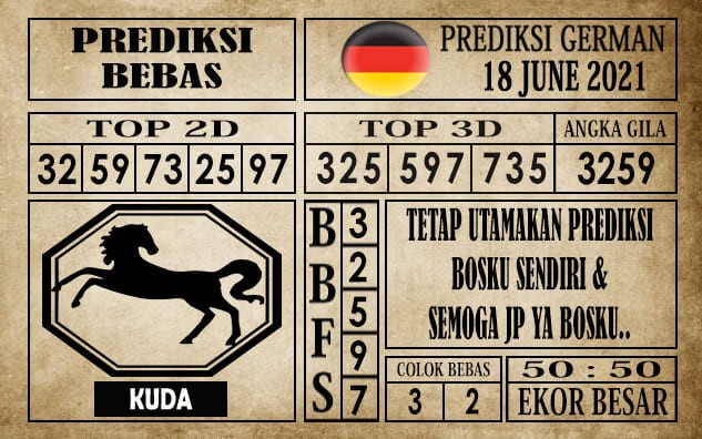 Prediksi Germany Hari Ini 18 Juni 2021
