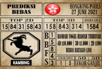 Prediksi Hongkong Pools Hari Ini 27 Juni 2021 Prediksi Hongkong Pools Hari Ini 27 Juni 2021