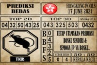Prediksi Hongkong Pools Hari Ini 17 Juni 2021