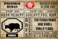 Prediksi Hongkong Pools Hari Ini 24 Juni 2021