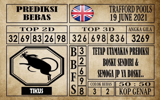 Prediksi Trafford Pools Hari Ini 19 Juni 2021