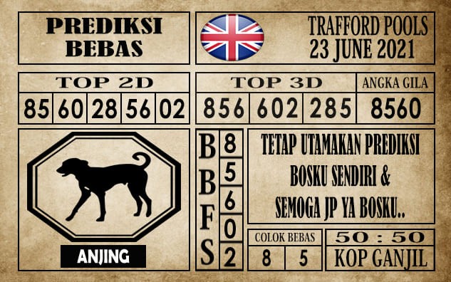 Prediksi Trafford Pools Hari Ini 23 Juni 2021