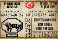 Prediksi Turkish Lottery Hari Ini 24 Juni 2021