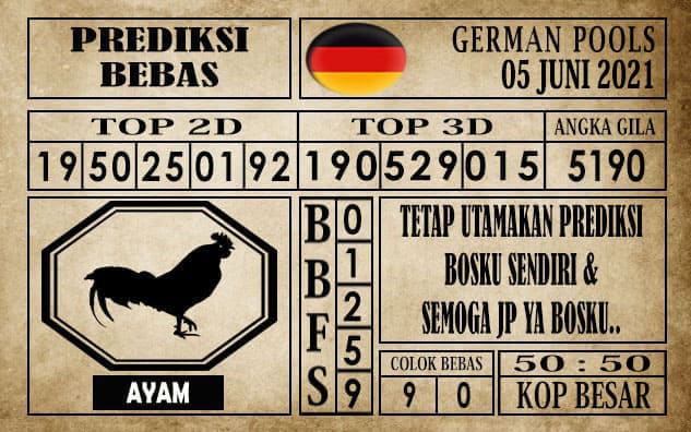 Prediksi Germany Hari Ini 05 Juni 2021