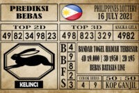 Prediksi Filipina PCSO Hari Ini 16 Juli 2021 Prediksi Filipina PCSO Hari Ini 16 Juli 2021