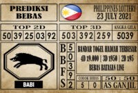 Prediksi Filipina PCSO Hari Ini 23 Juli 2021 Prediksi Filipina PCSO Hari Ini 23 Juli 2021