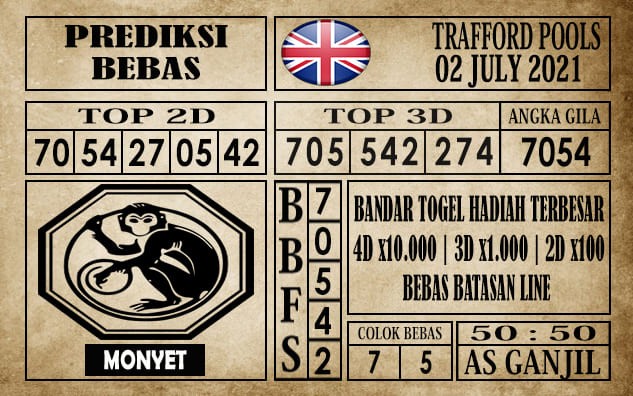 Prediksi Trafford Pools Hari Ini 02 Juli 2021
