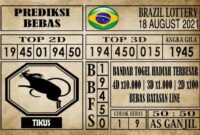 Prediksi Brazil Lottery Hari Ini 18 Agustus 2021
