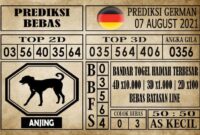 Prediksi Germany Hari Ini 07 Agustus 2021