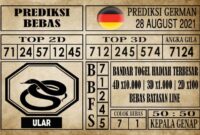 Prediksi Germany Hari Ini 28 Agustus 2021