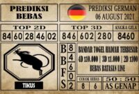 Prediksi Germany Hari Ini 06 Agustus 2021
