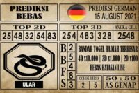 Prediksi Germany Hari Ini 15 Agustus 2021