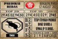 Prediksi Hongkong Pools Hari Ini 12 Agustus 2021 Prediksi Hongkong Pools Hari Ini 12 Agustus 2021