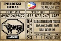 Prediksi Filipina PCSO Hari Ini 30 Agustus 2021
