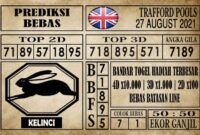 Prediksi Trafford Pools Hari Ini 27 Agustus 2021 Prediksi Trafford Pools Hari Ini 27 Agustus 2021