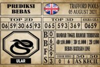 Prediksi Trafford Pools Hari Ini 05 Agustus 2021