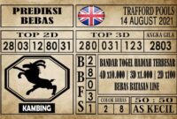 Prediksi Trafford Pools Hari Ini 14 Agustus 2021