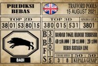 Prediksi Trafford Pools Hari Ini 15 Agustus 2021