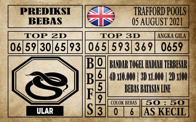 Prediksi Trafford Pools Hari Ini 05 Agustus 2021