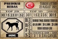 Prediksi Turkish Lottery Hari Ini 23 Agustus 2021