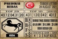 Prediksi Turkish Lottery Hari Ini 24 Agustus 2021