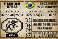 Prediksi Brazil Lottery Hari Ini 25 Desember 2021 Prediksi Brazil Lottery Hari Ini 25 Desember 2021