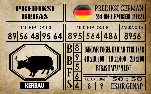 Prediksi Germany Hari Ini 24 Desember 2021