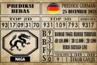 Prediksi Germany Hari Ini 25 Desember 2021