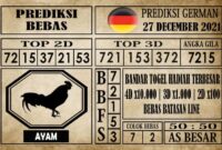 Prediksi Germany Hari Ini 27 Desember 2021