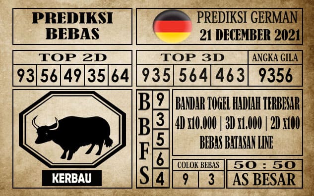 Prediksi Germany Hari Ini 21 Desember 2021