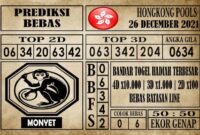 Prediksi Hongkong Pools Hari Ini 26 Desember 2021 Prediksi Hongkong Pools Hari Ini 26 Desember 2021