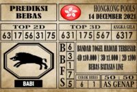 Prediksi Hongkong Pools Hari Ini 14 Desember 2021