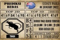 SD Prediksi Sydney Pools Hari Ini 01 Januari 2022